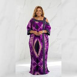 Amethyst Aura Kaftan by Xquisite Kouture